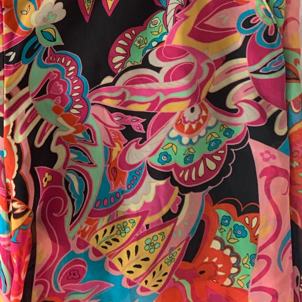 New York & Company Paisley Palazzo Pants size Small. Like new! - Picture 4 of 4